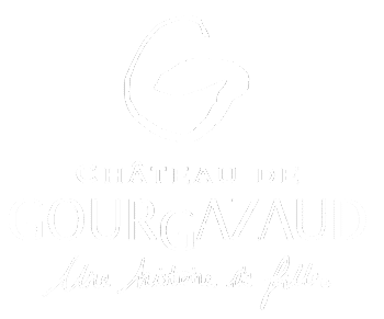 Logo Chateau de Gourgazaud pour footer