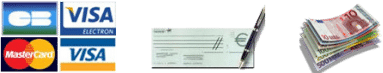 paiements acceptés